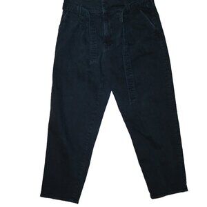 Mother Superior Jeans Tag Size 30 Black Belted High Waistband